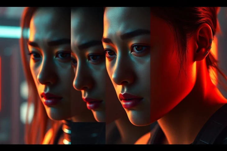 Dramatic NSFW AI Image Generator portrait with cinematic lighting and realism.