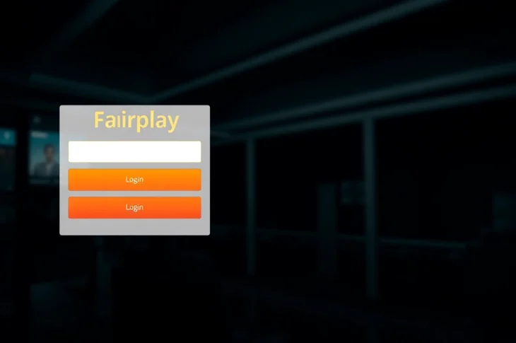 Fairplay login screen showcasing a vibrant, user-friendly sports betting platform interface in India, emphasizing security and ease of access.