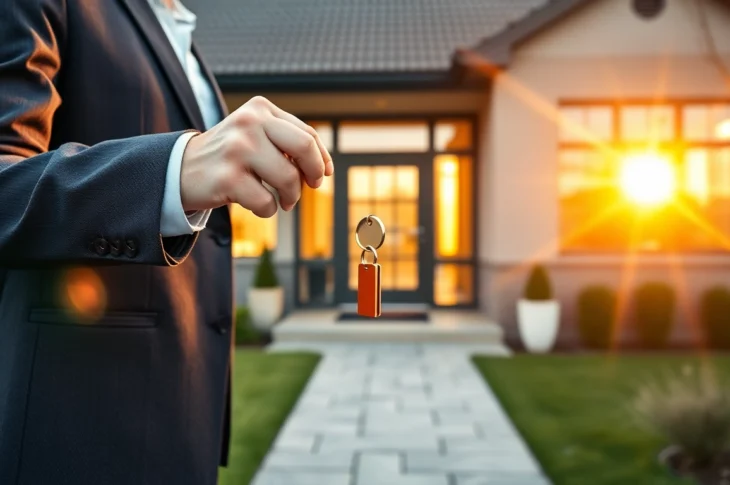 Erfahrener Immobilienmakler in Grevenbroich präsentiert erfolgreich verkaufte Immobilie, professionell und vertrauenswürdig.
