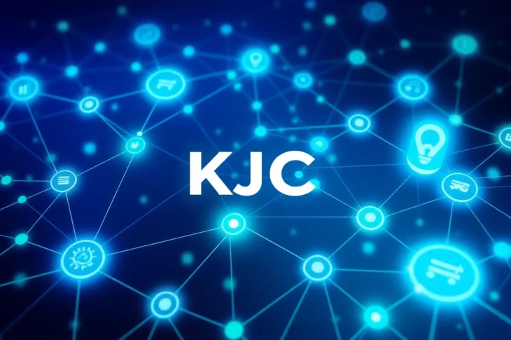 KJC's innovative digital ecosystem emphasizing global connectivity and security for users worldwide.