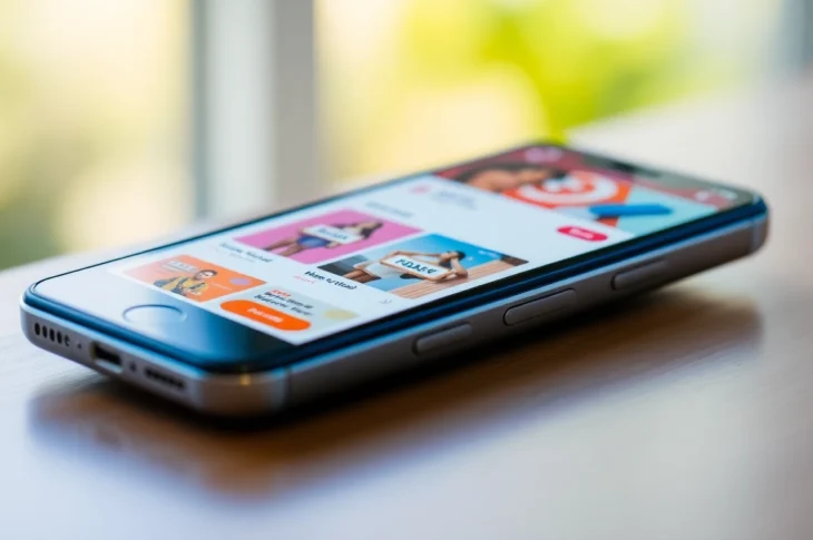 Latest Social Commerce Updates showcase mobile shopping app with vibrant interface, engaging